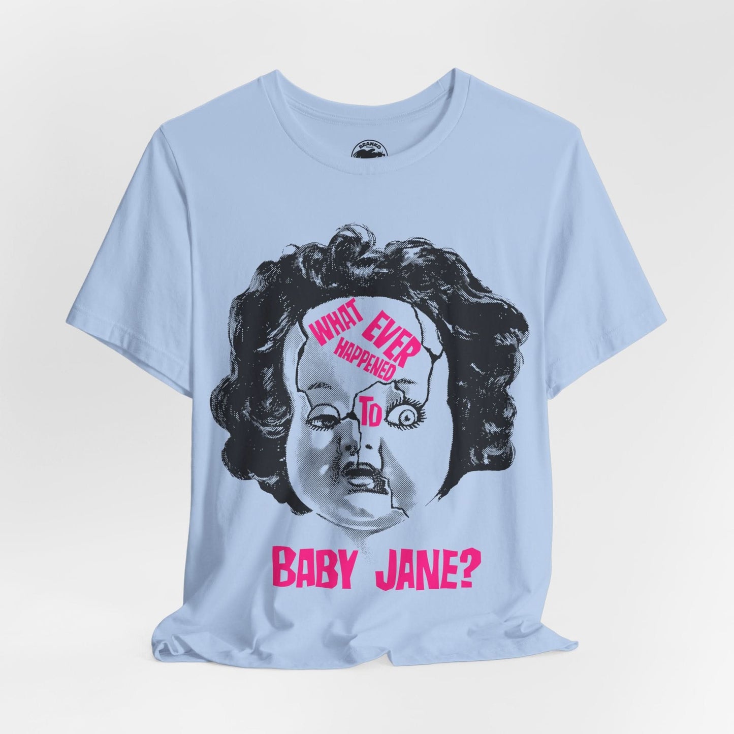 What Ever Happened to Baby Jane? (Cracked Doll Head Graphic/Bette Davis/Joan Crawford)