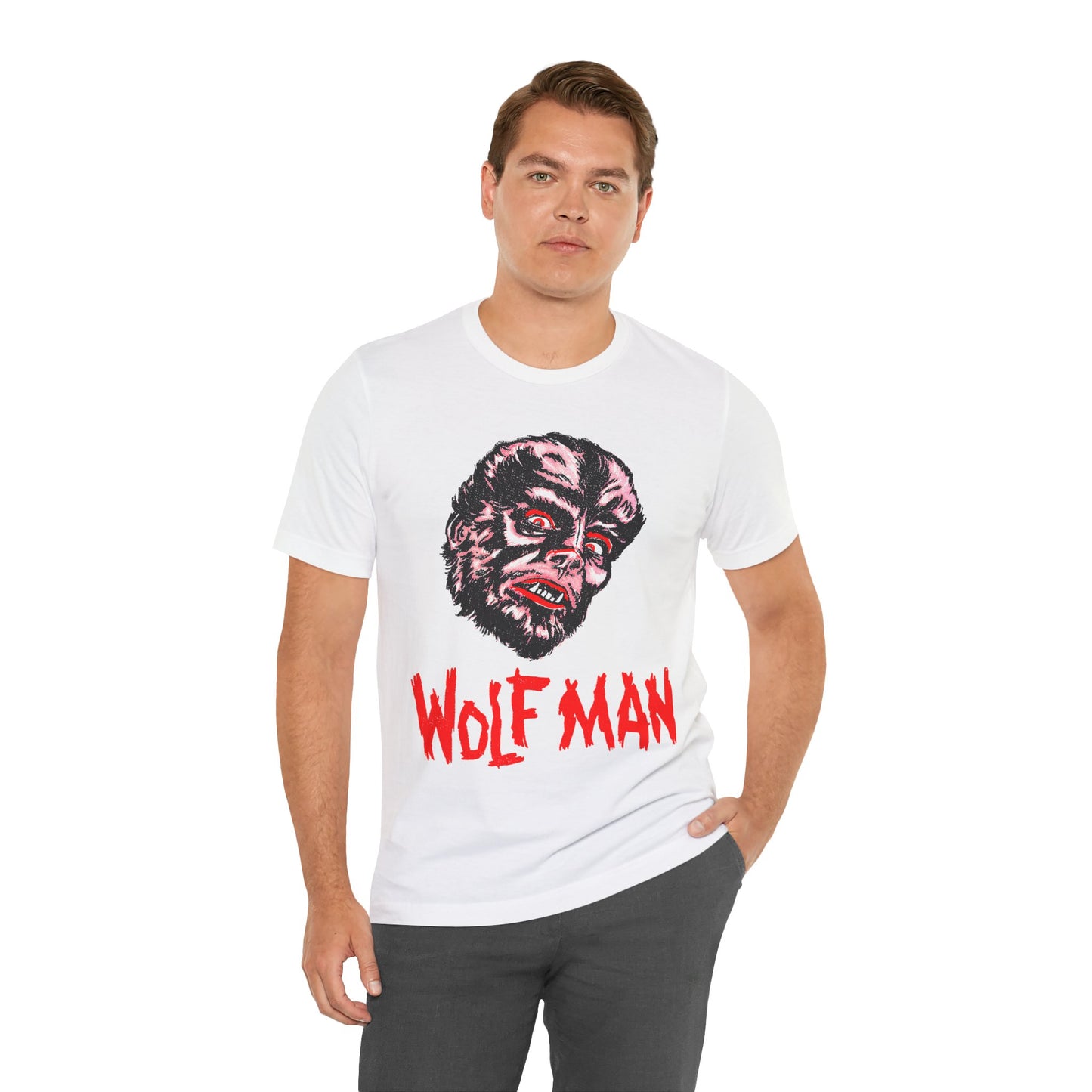 Wolf Man (Replica Late 50's Iron On Design)