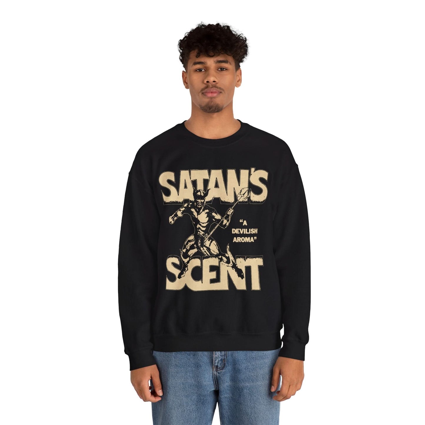Satan's Scent Poppers Sweatshirt (70's and 80's Popper Brand/Satan's Scent Gay Poppers/Gay Poppers Shirt/Vintage Poppers)