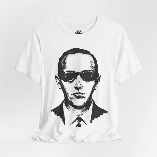 D.B. Cooper Sketch (Oversized Graphic of Composite A with Vintage Print Effect)