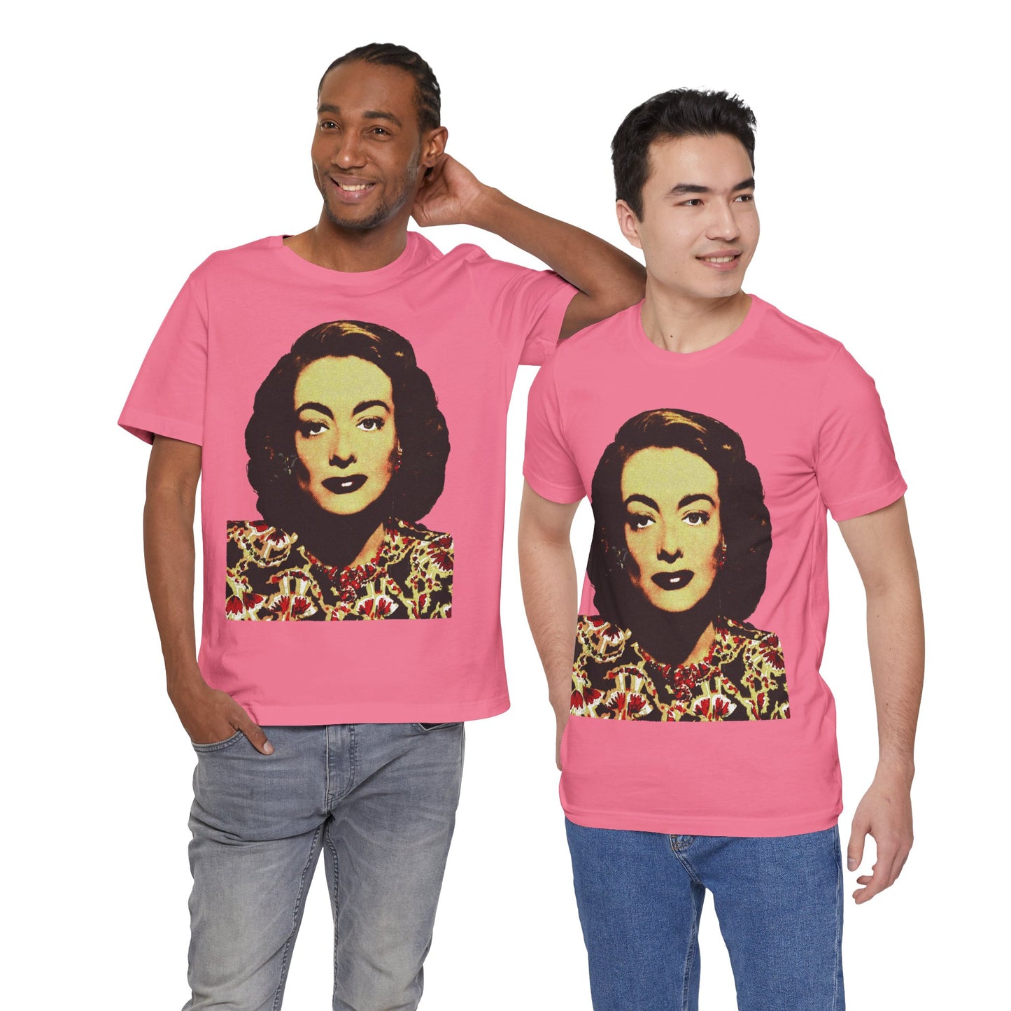 Joan Crawford (Portrait with Vintage Silkscreen Effect)