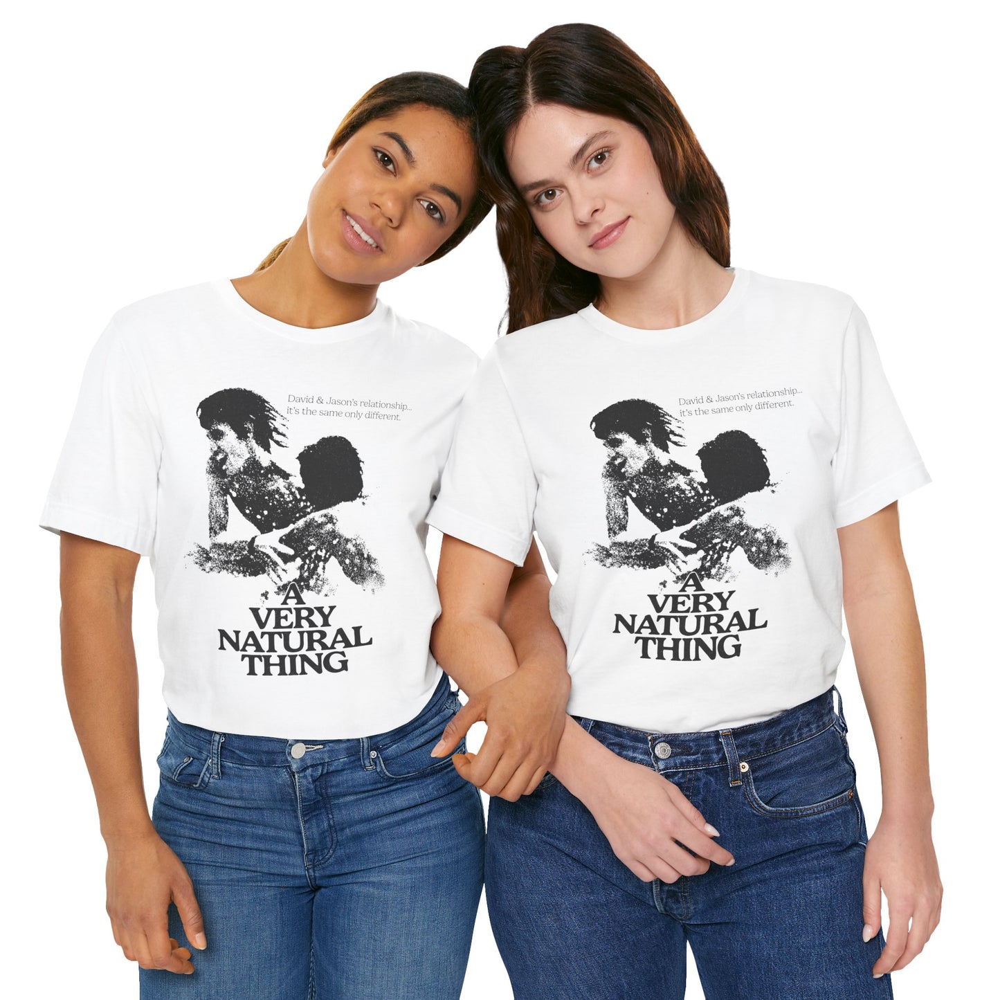 A Very Natural Thing (Promo Poster Image with Vintage Print Effect/Queer Cinema)