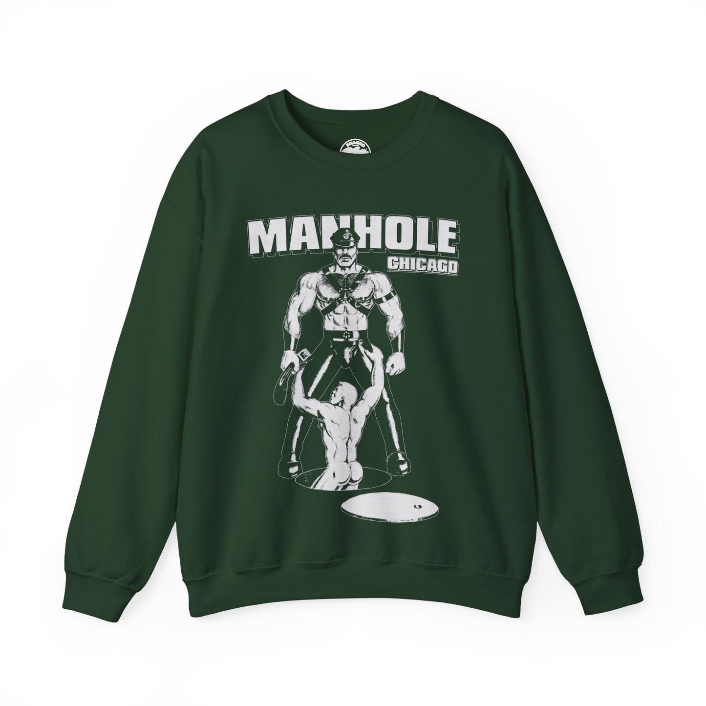 Manhole Chicago Sweatshirt (Chicago Leather Bar 70's and 80's)