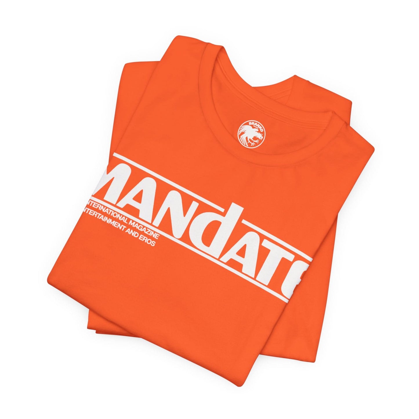 Mandate Magazine Logo (70's and early 80's Logo/Published between 1975 and 2009/Monthly Gay Adult Magazine)