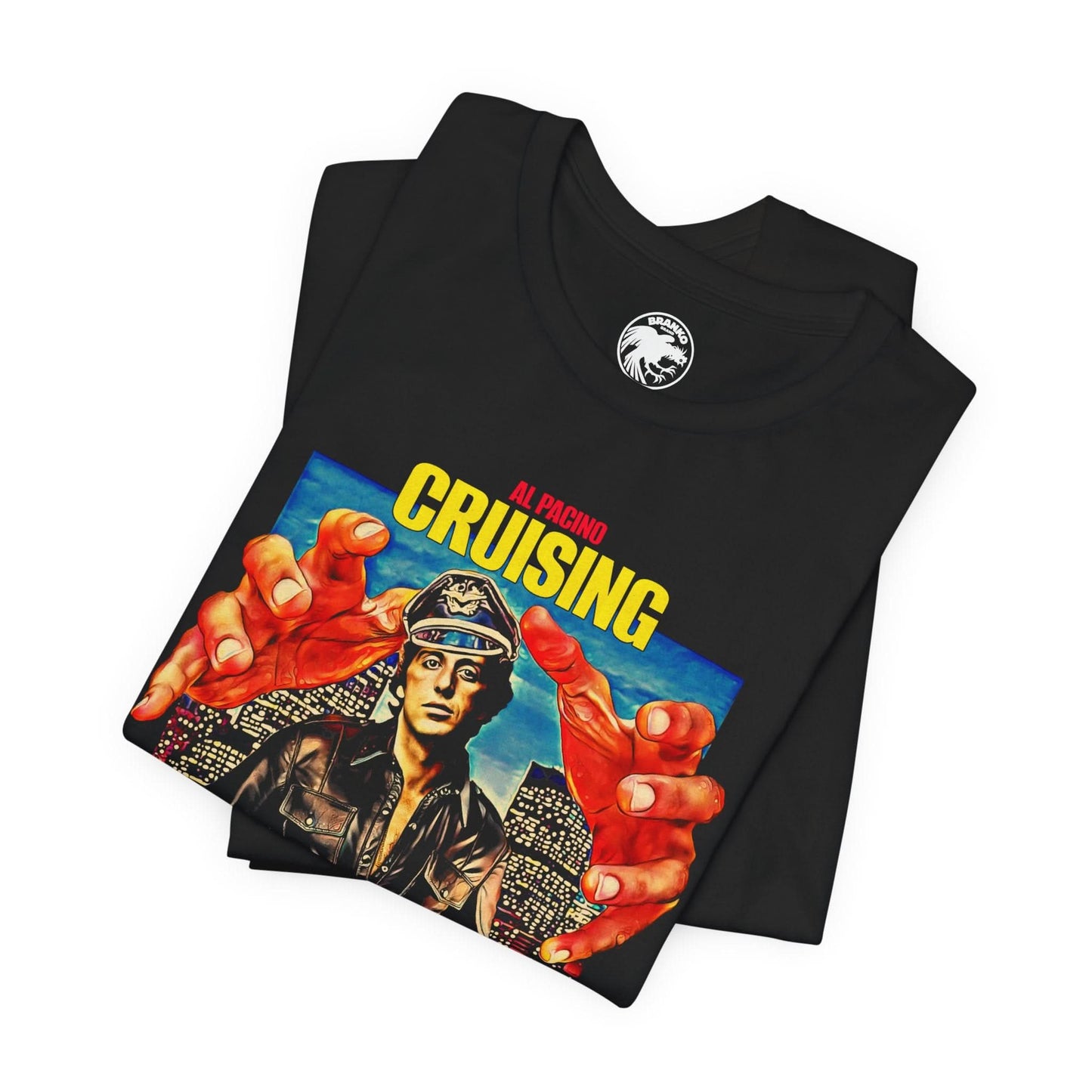 Cruising (Poster Image with Vintage Print Effect/Al Pacino Cruising Shirt)