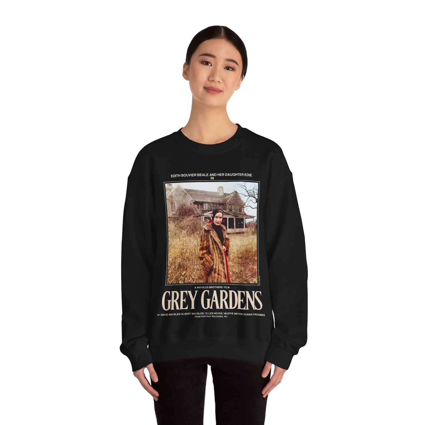 Grey Gardens Sweatshirt (1975 Promo/Edie/Edith Bouvier Beale)