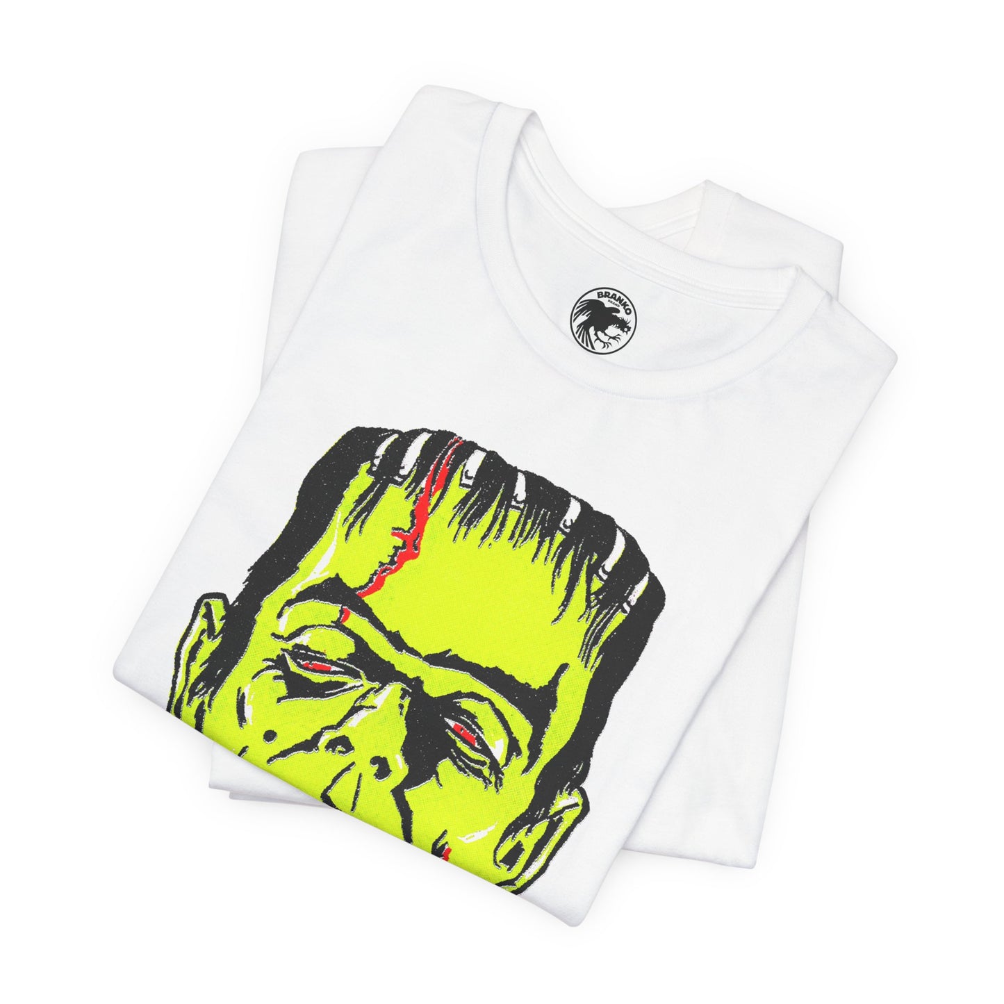 Frankenstein (Replica Late 50's Iron On Design/Frankenstein Shirt)
