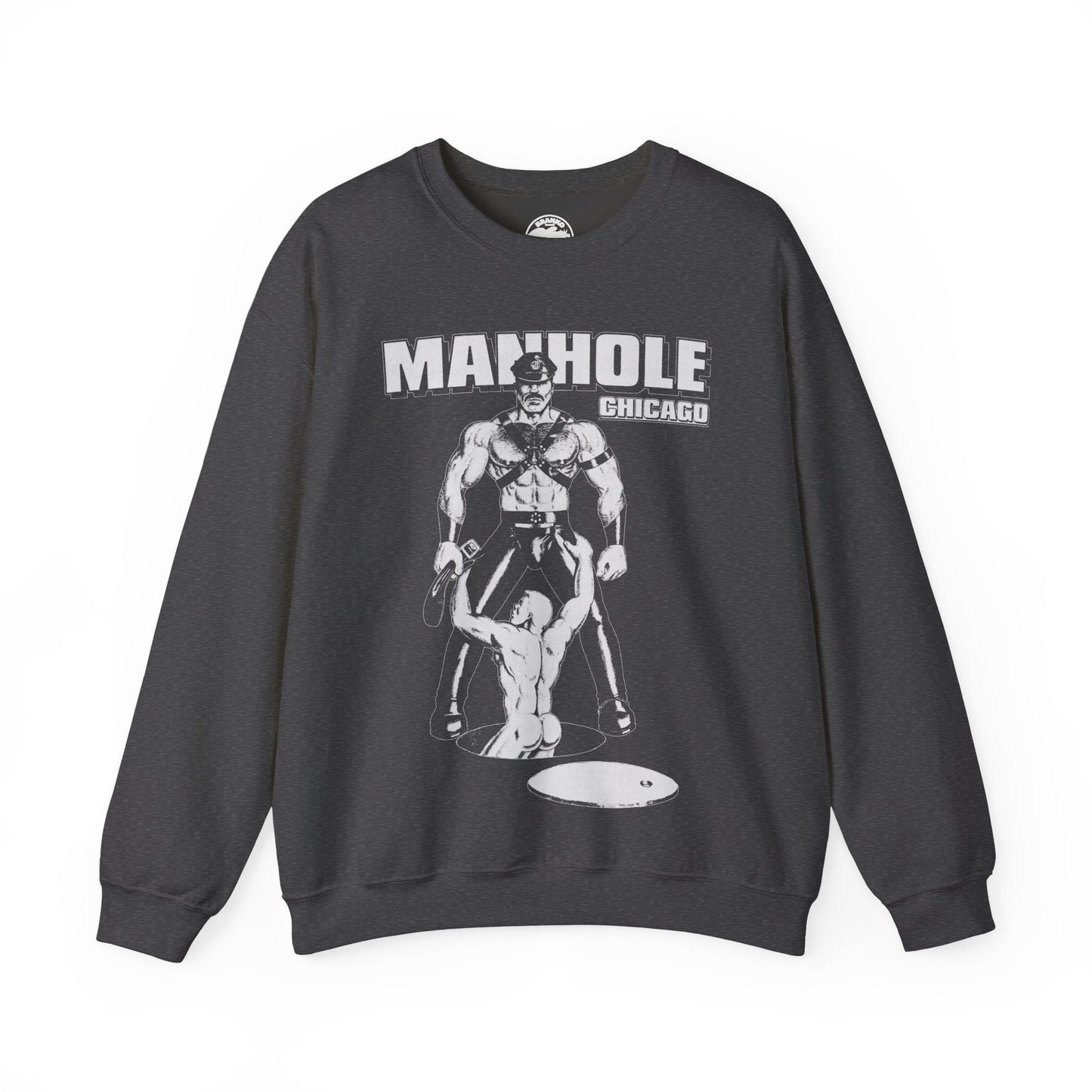 Manhole Chicago Sweatshirt (Chicago Leather Bar 70's and 80's)
