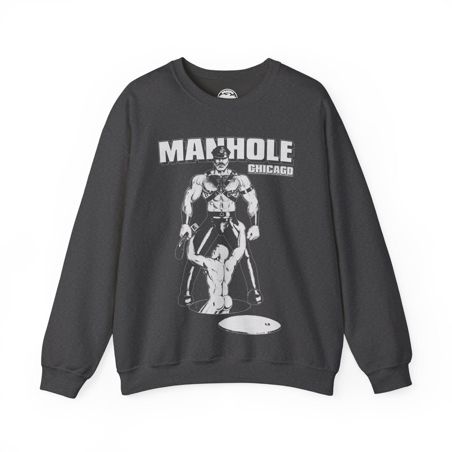 Manhole Chicago Sweatshirt (Chicago Leather Bar 70's and 80's)
