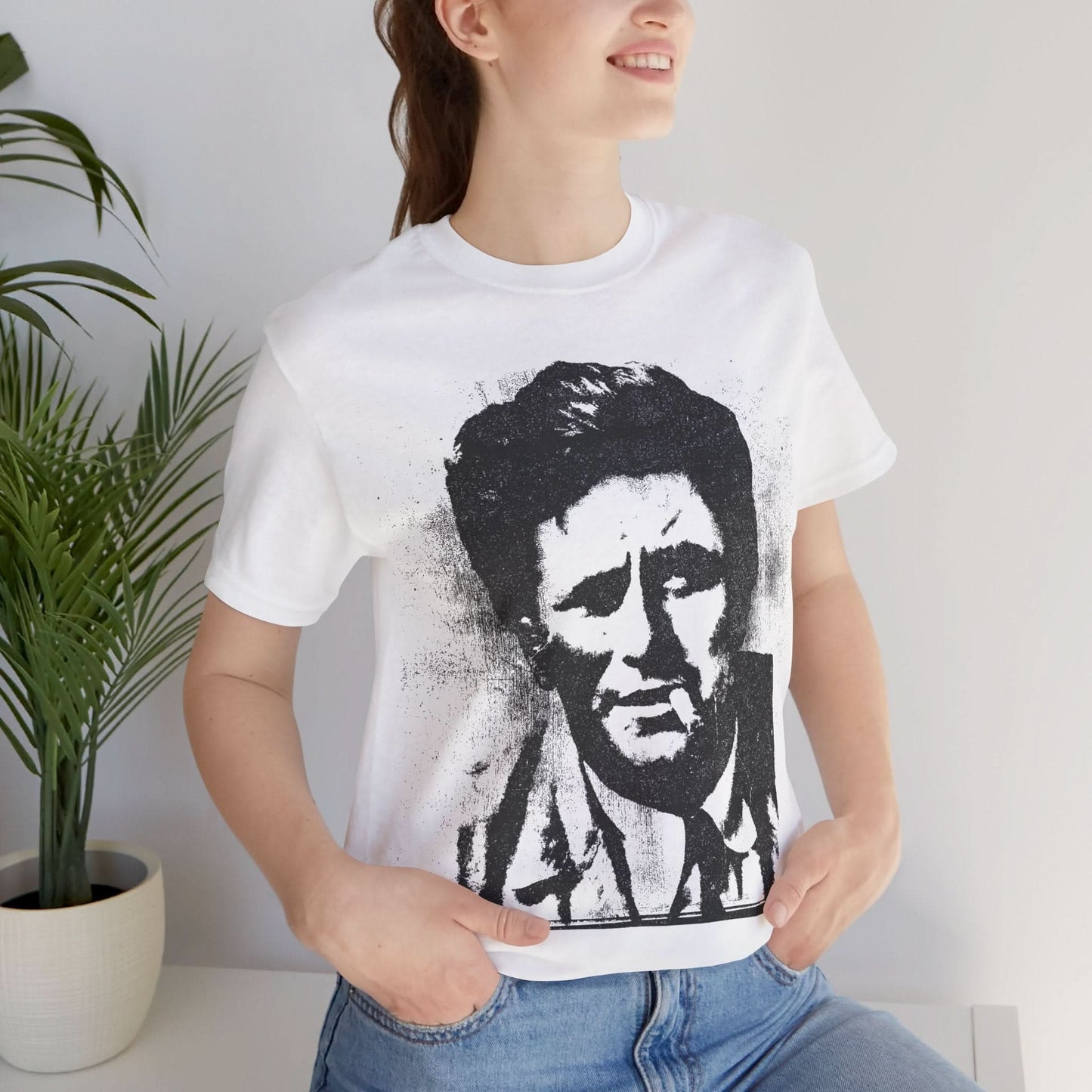 Columbo (Peter Falk Portrait with Stencil/Grunge Effect)