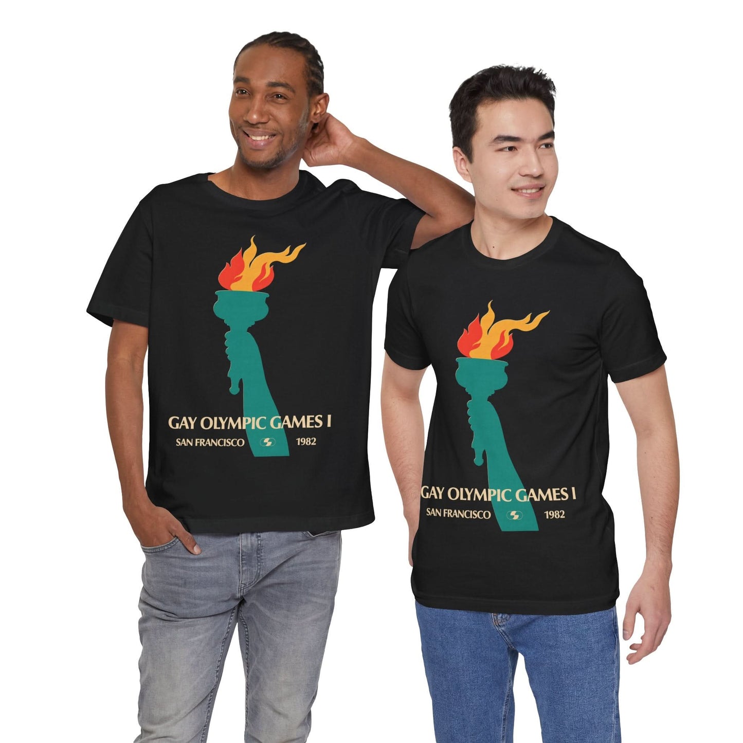 Gay Olympic Games (Replica Souvenir Shirt/First Annual Gay Games/1982)