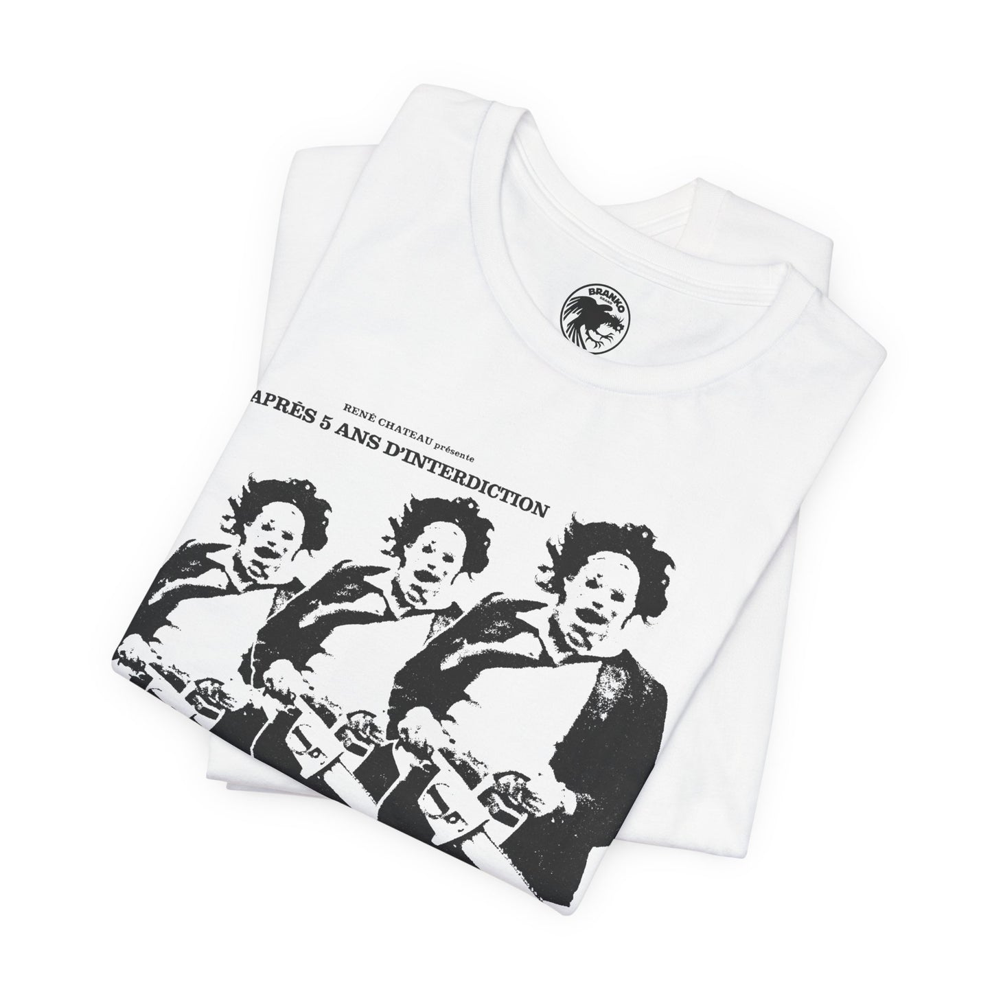 Texas Chainsaw Massacre (French Promo Poster Image/Leatherface Shirt)