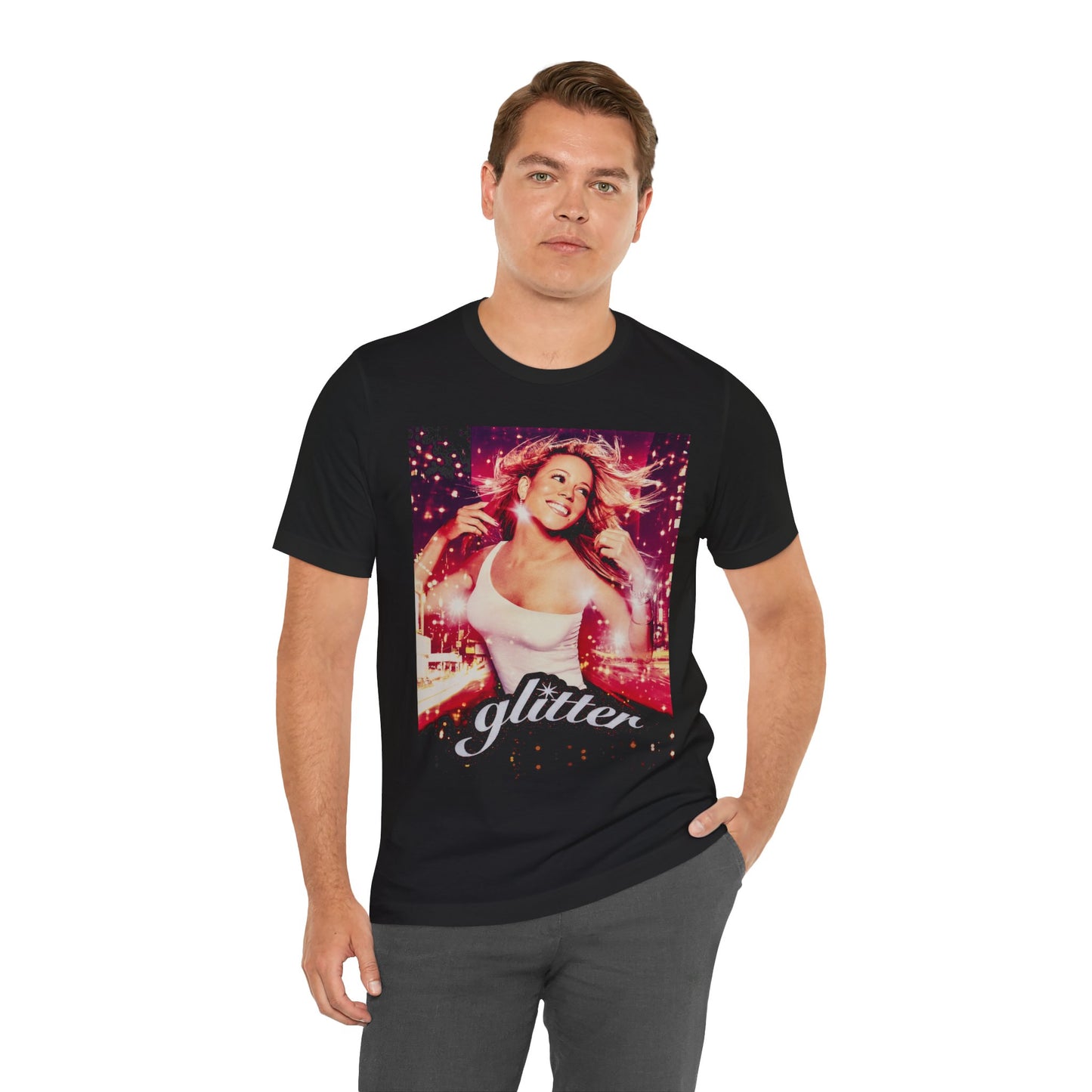 Glitter (Oversized Graphic Promo Shirt/Glitter Mariah Carey)