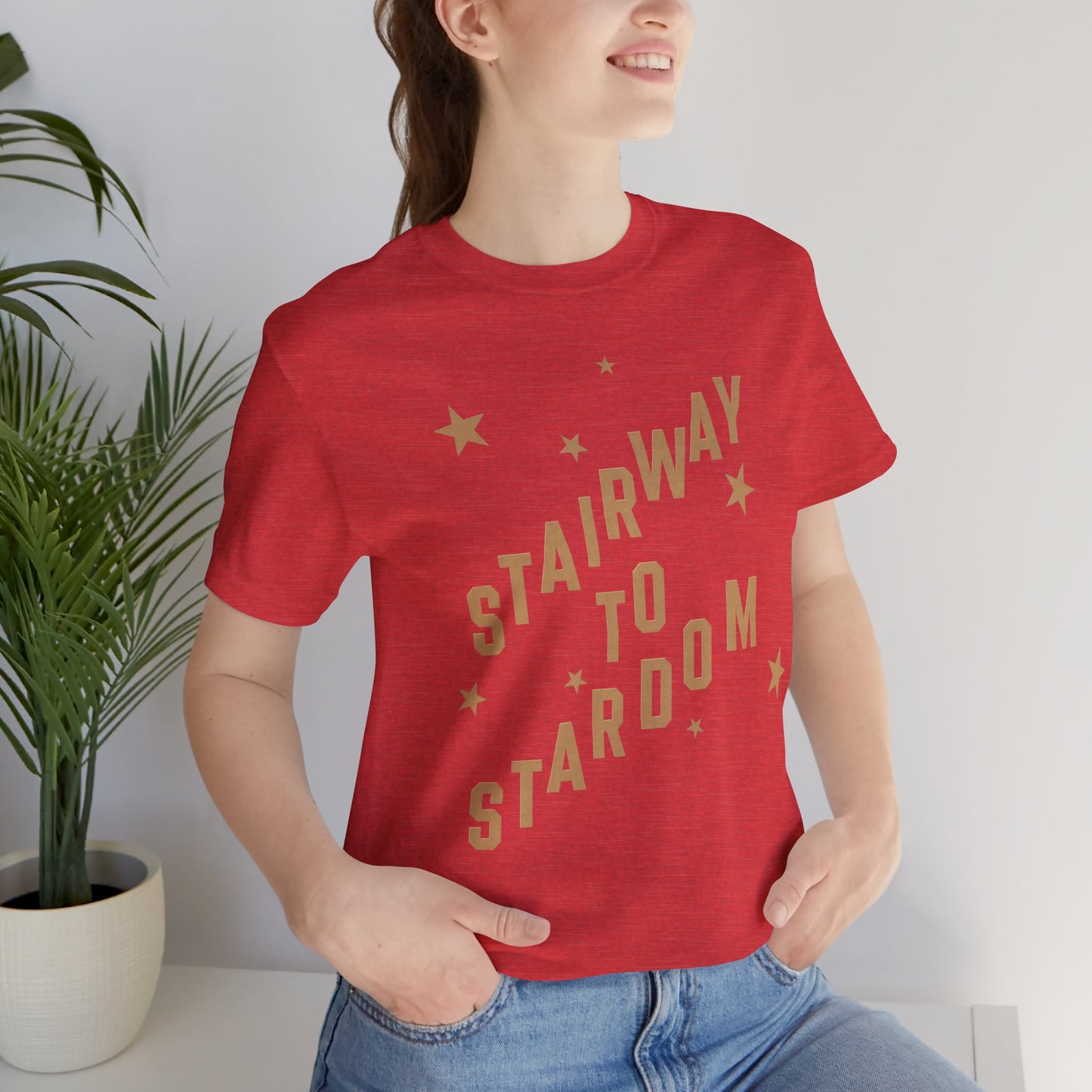 Stairway to Stardom (Replica Promo Tee/70's-90's Public Access Talent Show)