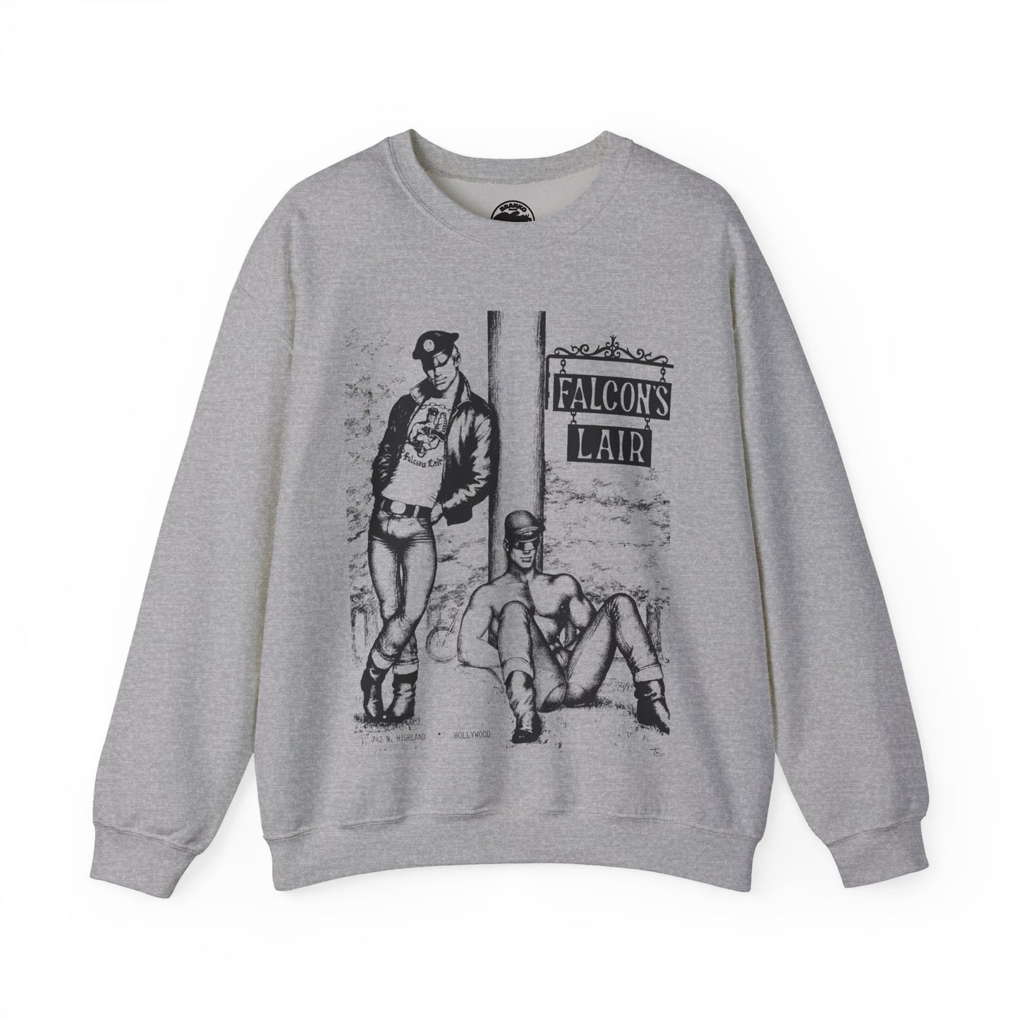 Falcon's Lair Sweatshirt (Hollywood Leather Bar 60's to 80's)