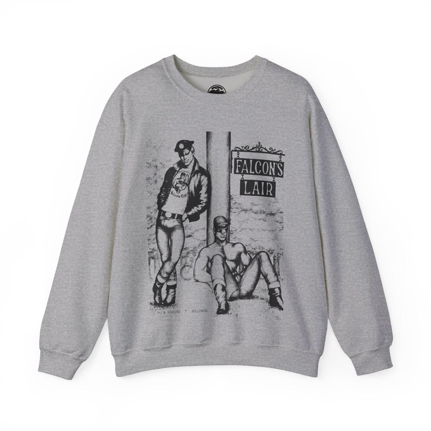Falcon's Lair Sweatshirt (Hollywood Leather Bar 60's to 80's)
