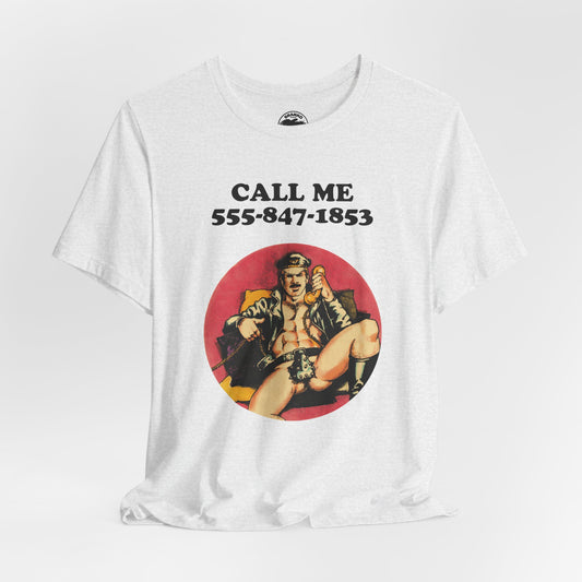 Call Me (Personalize with Your Number/Etienne Leather Man)