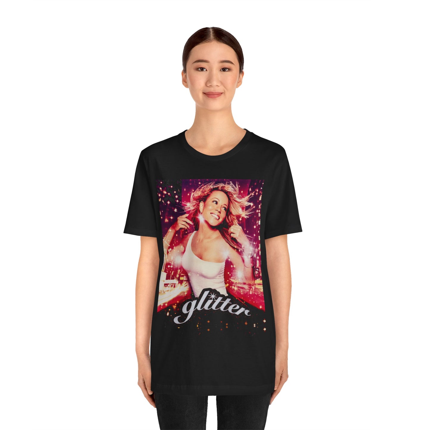 Glitter (Oversized Graphic Promo Shirt/Glitter Mariah Carey)