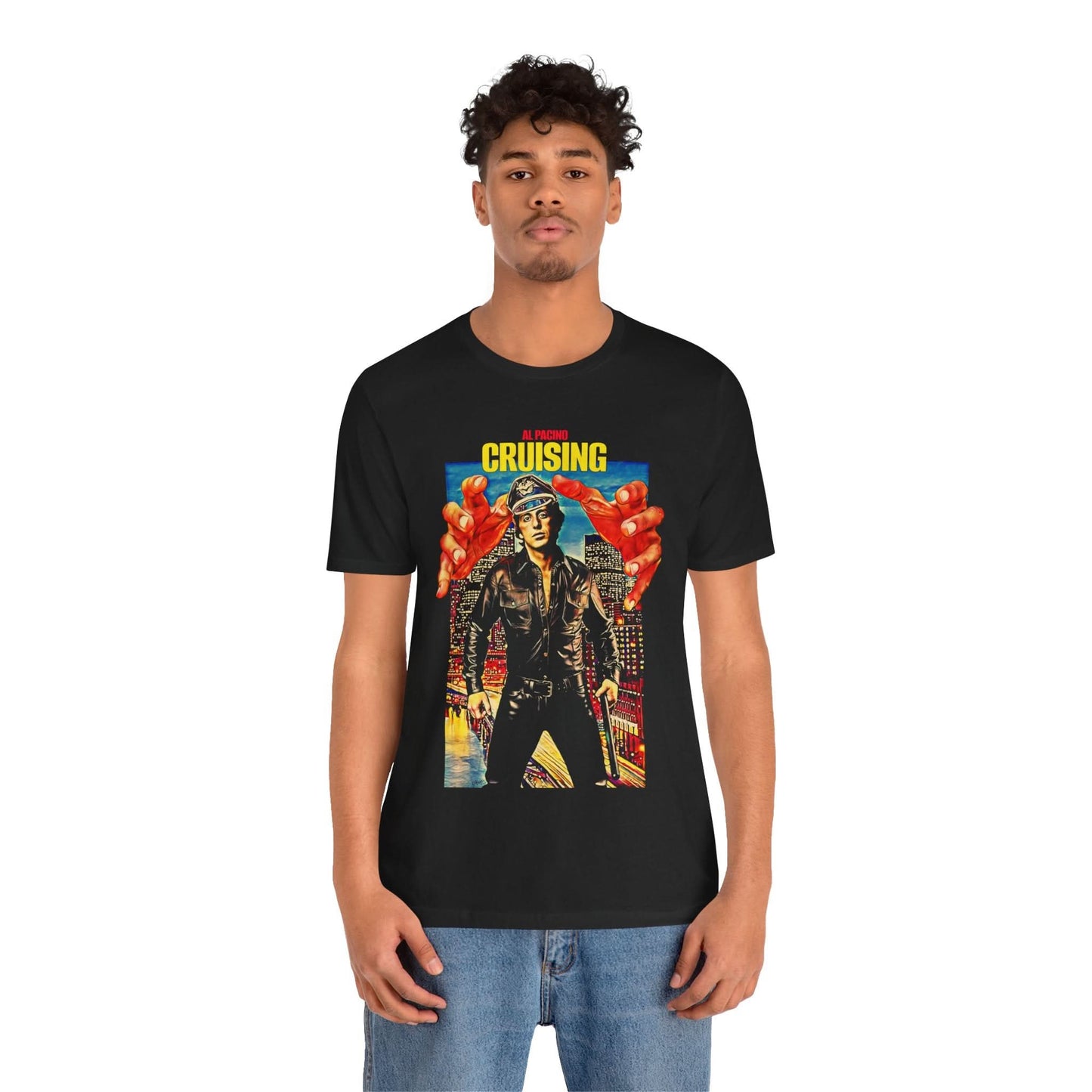 Cruising (Poster Image with Vintage Print Effect/Al Pacino Cruising Shirt)