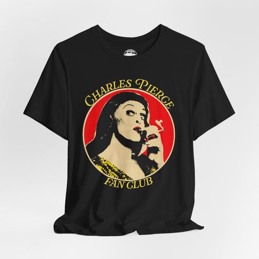 Charles Pierce Fan Club (Graphic with Vintage Print Effect)