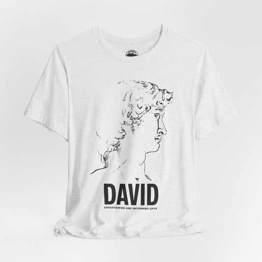 David Magazine (Gay Magazine/Replica Promo Shirt/Ran from 1970 until 1992/David Magazine Florida)