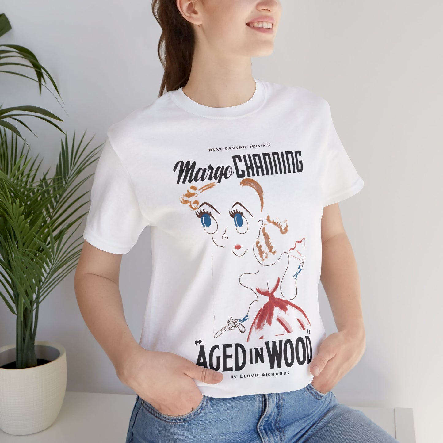 Aged in Wood (Play poster from All About Eve/Bette Davis as Margo Channing)
