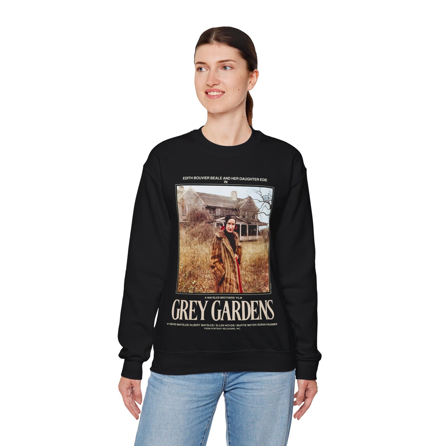 Grey Gardens Sweatshirt (1975 Promo/Edie/Edith Bouvier Beale)