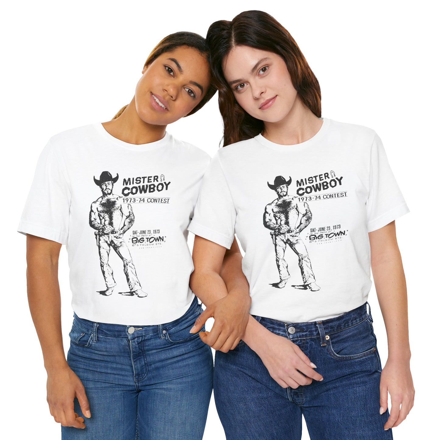 Mister Cowboy (1973-74 Contest/Souvenir T-Shirt/San Francisco Contest at Big Town)