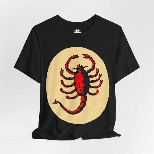 Scorpio Rising (Kenneth Anger's Scorpio Rising/Scorpion Graphic with Vintage Effect)