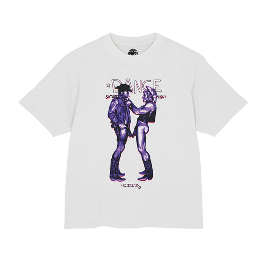 Longhorns - Dance Jim French Cowboys (Special Edition Boxy Heavy Tee/260 GSM/100% Combed Cotton)