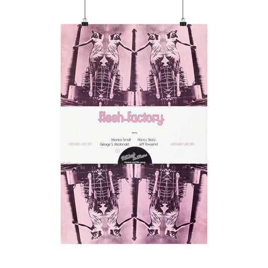 Flesh Factory (1971 Adult Film Poster/Replica Vintage Porn Poster)