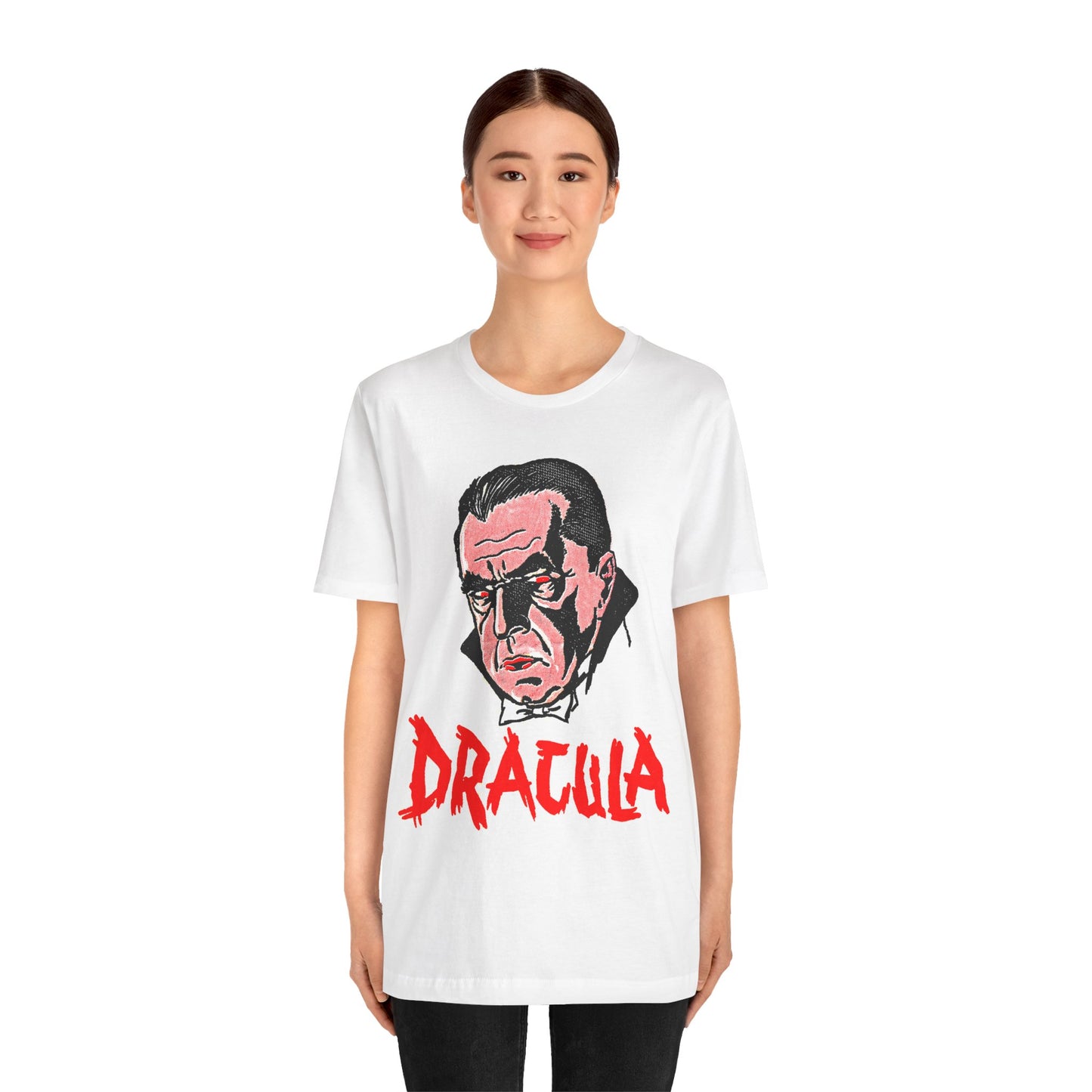 Dracula (Replica Late 50's Iron On Design/Dracula Shirt/Bela Lugosi Dracula)