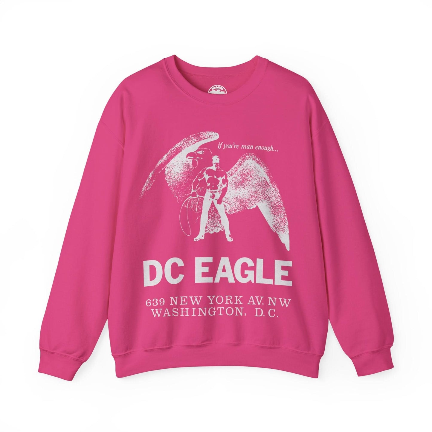 DC Eagle Sweatshirt (Washington D.C Leather Bar 1971-2020/If you're man enough)