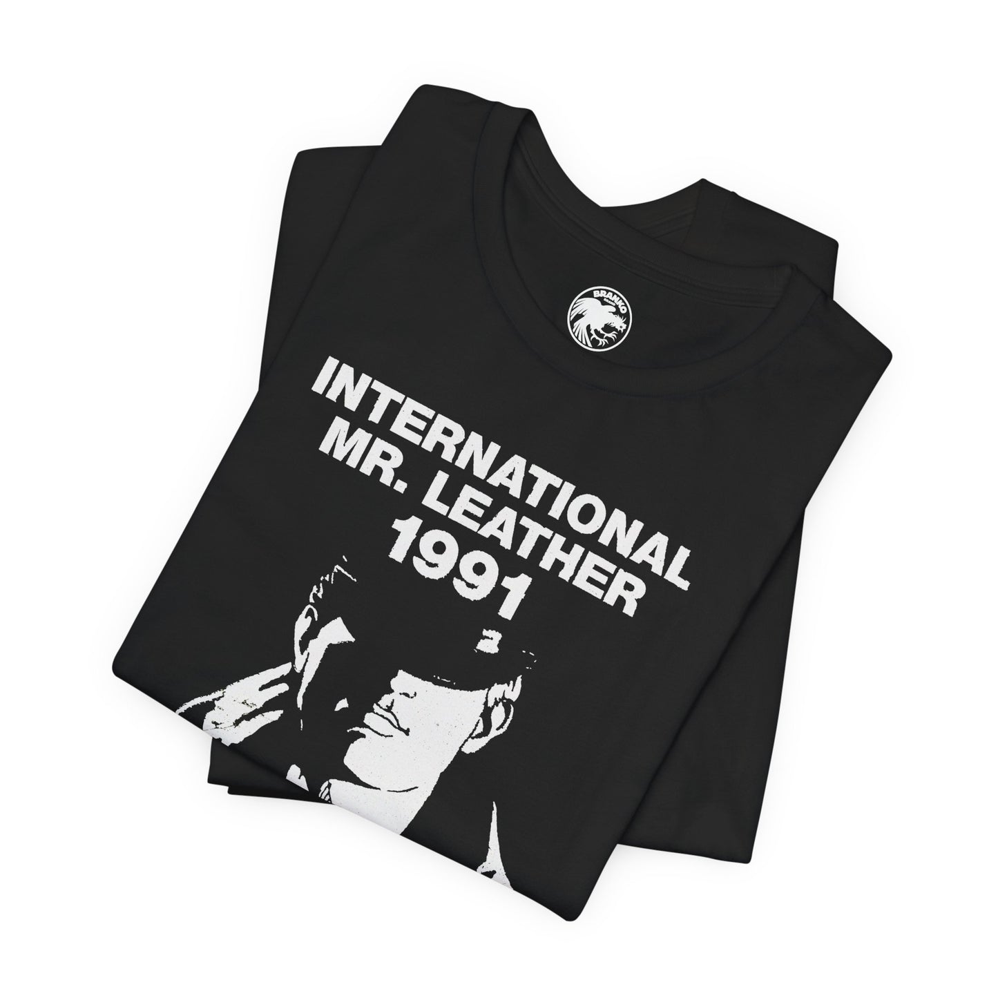 International Mr. Leather 1991 (Logo with Vintage Grunge Effect/Etienne)