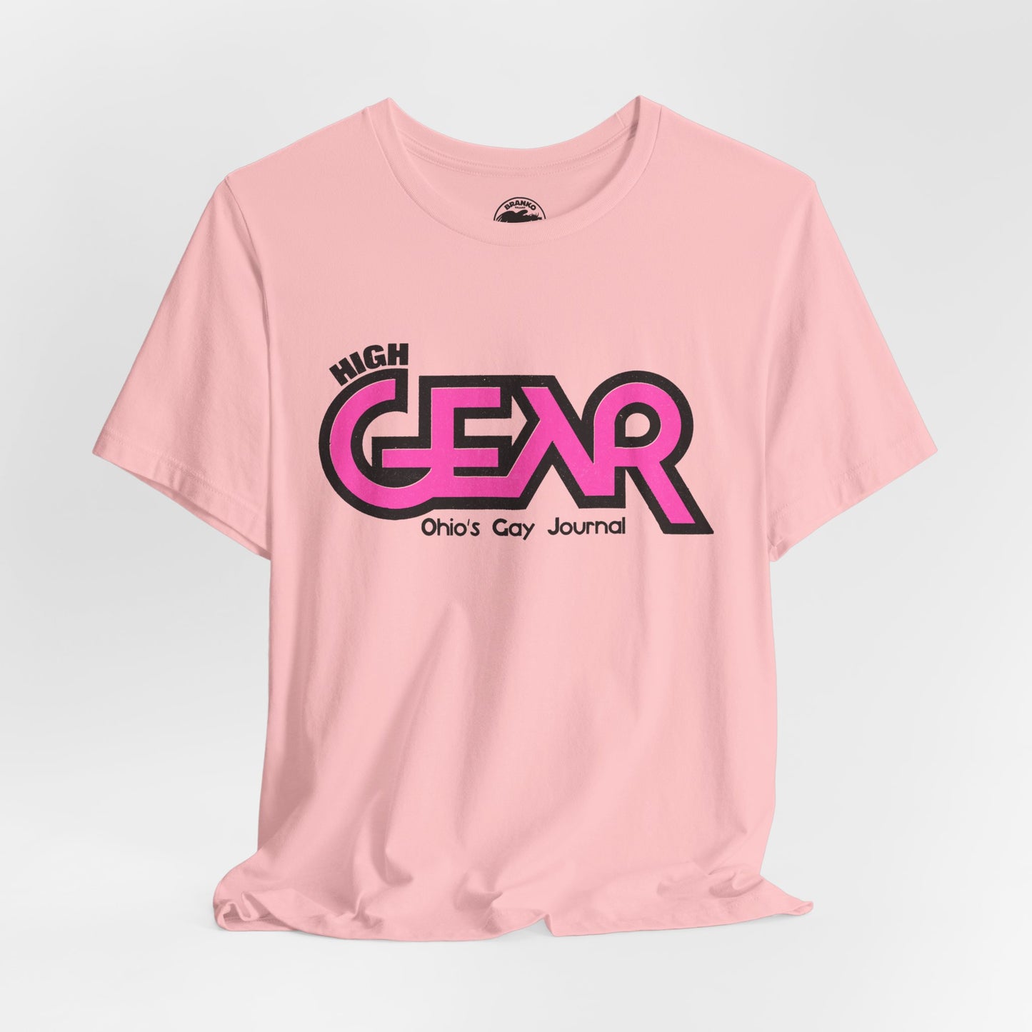 High Gear (Replica 70's Promo Shirt/Ohio Gay Newspaper/1975-1992)