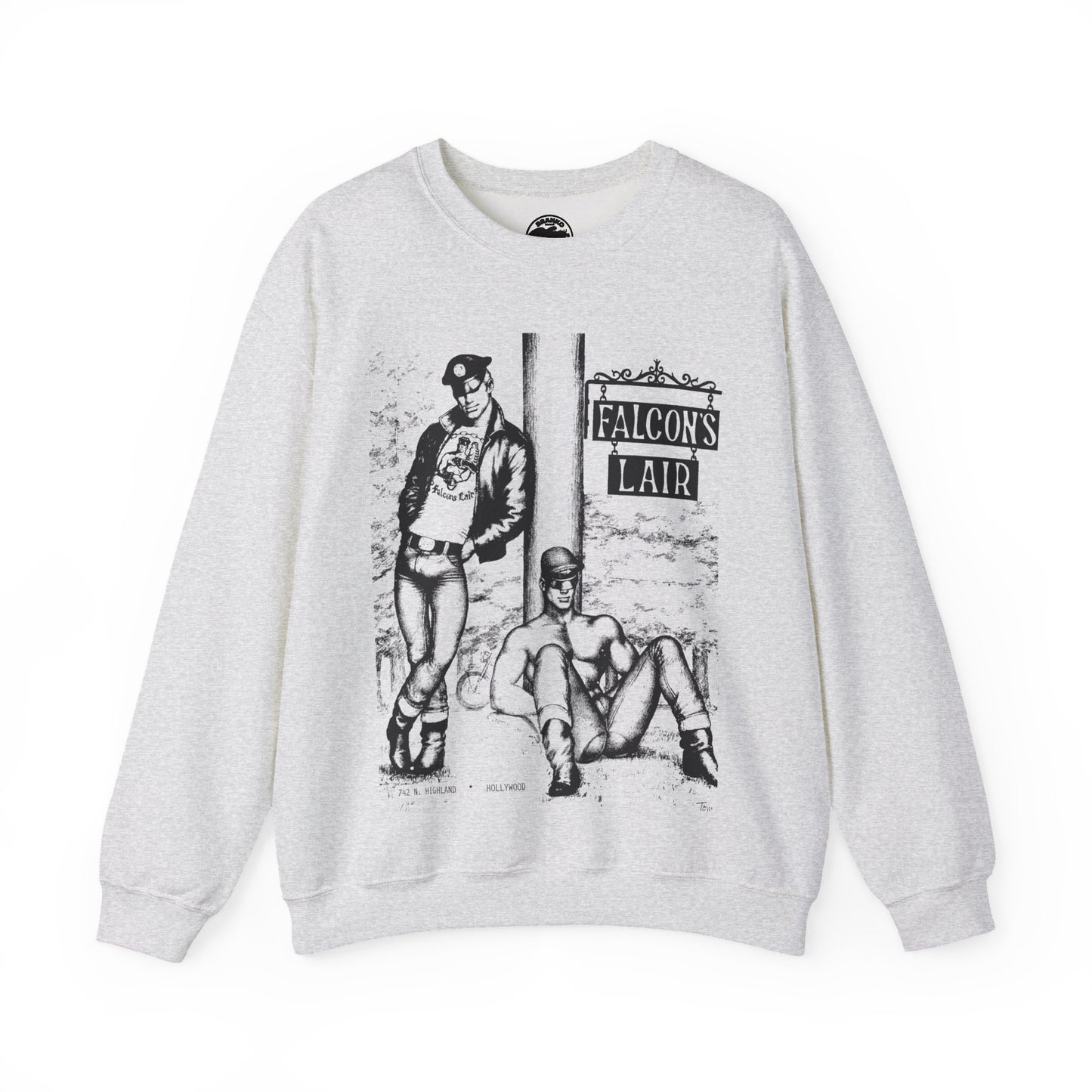 Falcon's Lair Sweatshirt (Hollywood Leather Bar 60's to 80's)