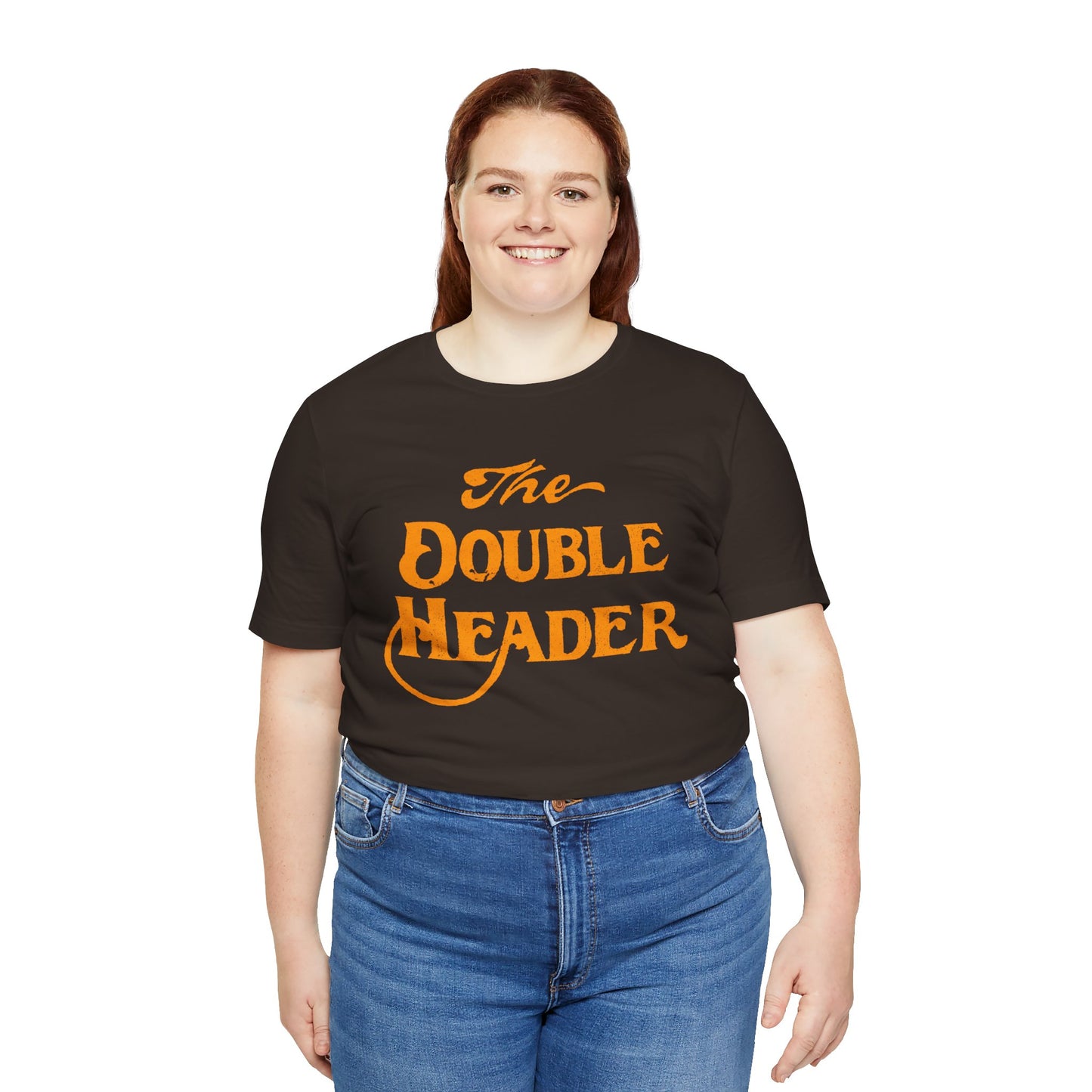 The Double Header (Historic Seattle Gay Bar/1934-2015/Logo with Vintage Print Effect)