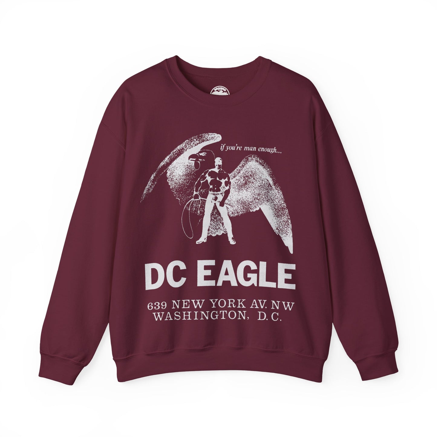 DC Eagle Sweatshirt (Washington D.C Leather Bar 1971-2020/If you're man enough)