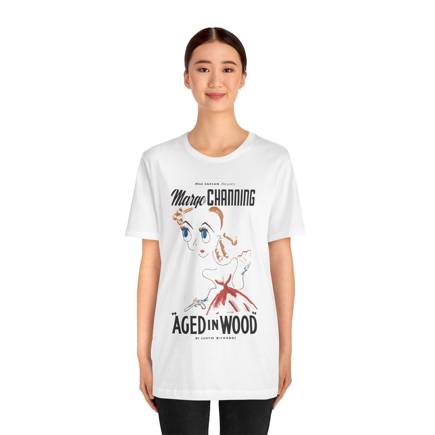 Aged in Wood (Play poster from All About Eve/Bette Davis as Margo Channing)