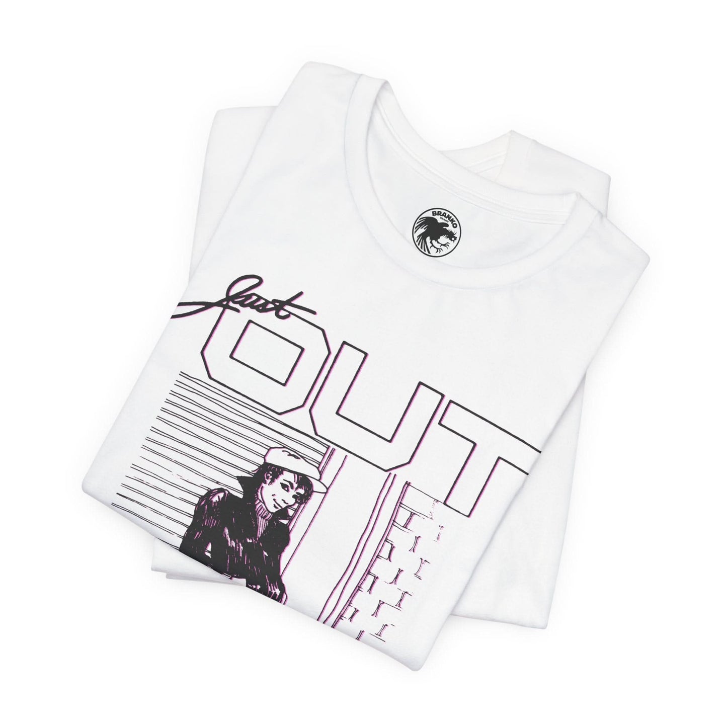 Just Out (Portland Gay and Lesbian Newspaper/1983-2013/Replica mid-80's Promo Shirt)