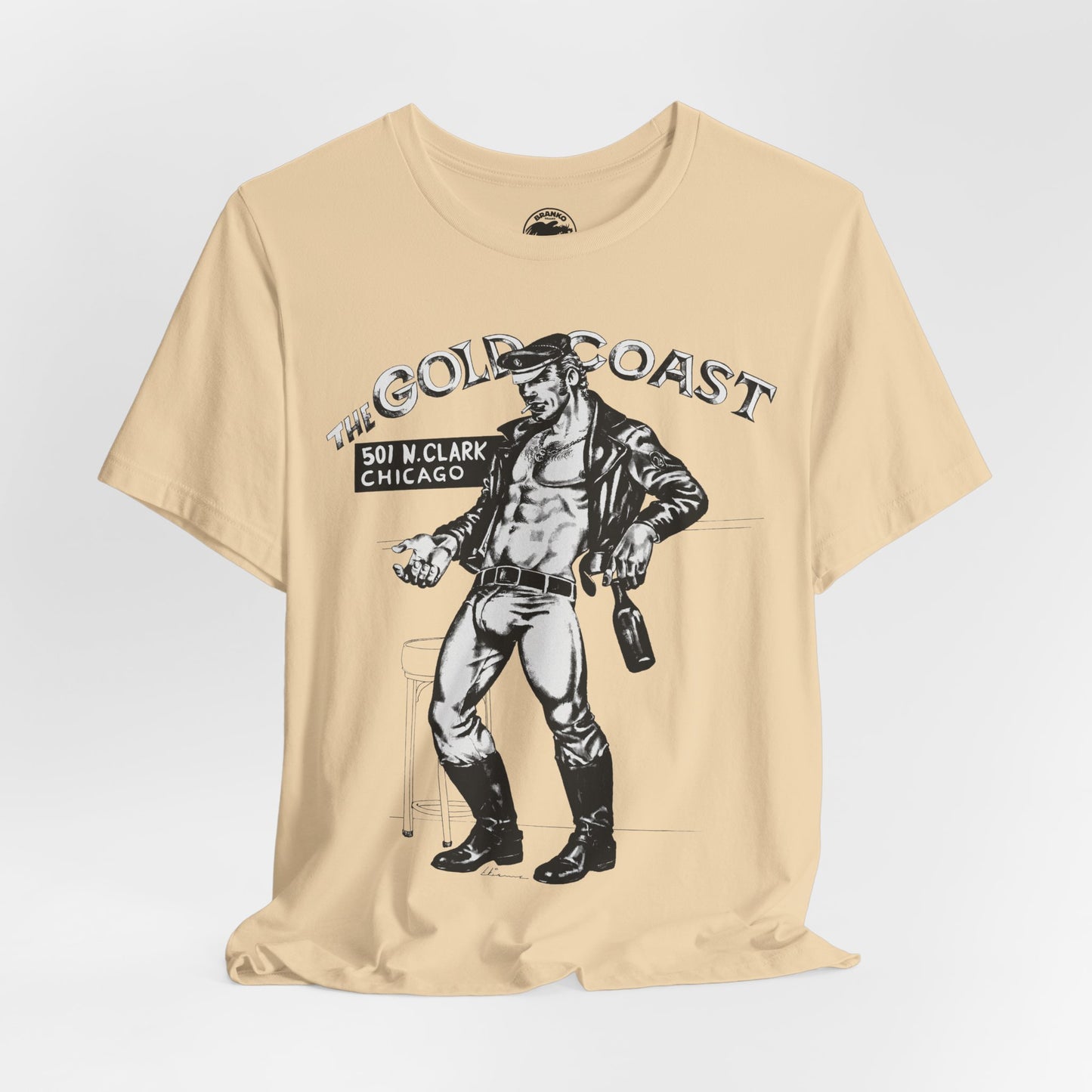 The Gold Coast (Chicago Leather Bar/1958-1987/Artwork by Dom Orejudos aka Etienne)