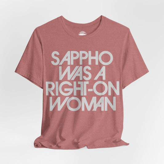 Sappho Was a Right-On Woman (A Liberated View on Lesbianism/1972 Book Cover/Sidney Abbott and Barbara Love)