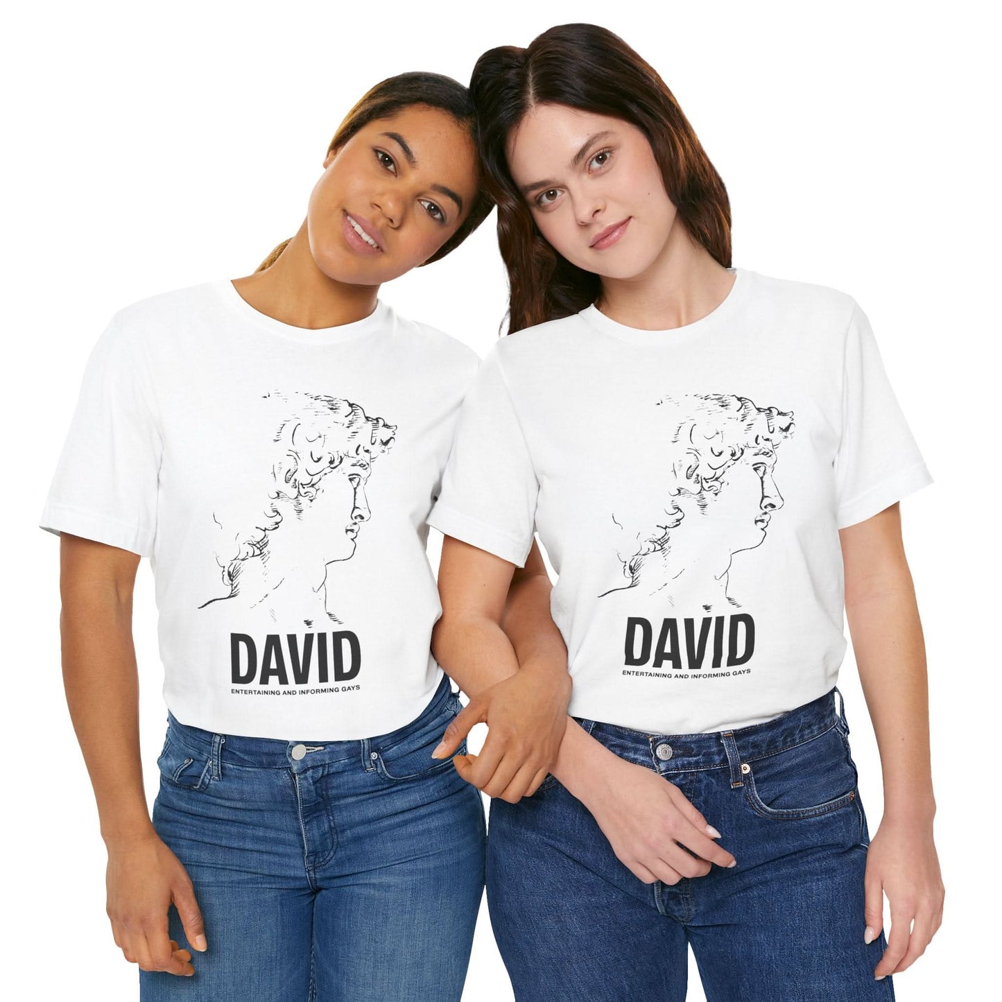 David Magazine (Gay Magazine/Replica Promo Shirt/Ran from 1970 until 1992/David Magazine Florida)