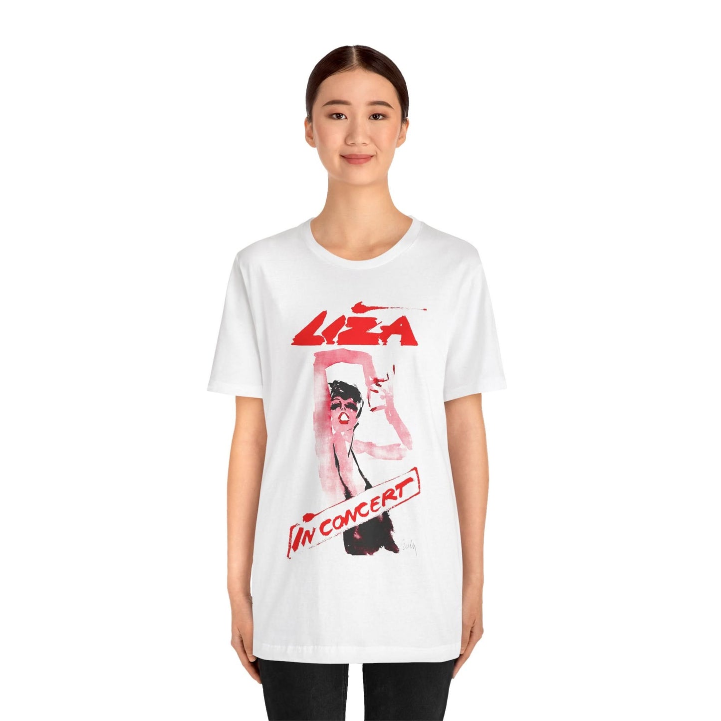 Liza Minelli (Liza in Concert/Replica Late 70's Tour Shirt)
