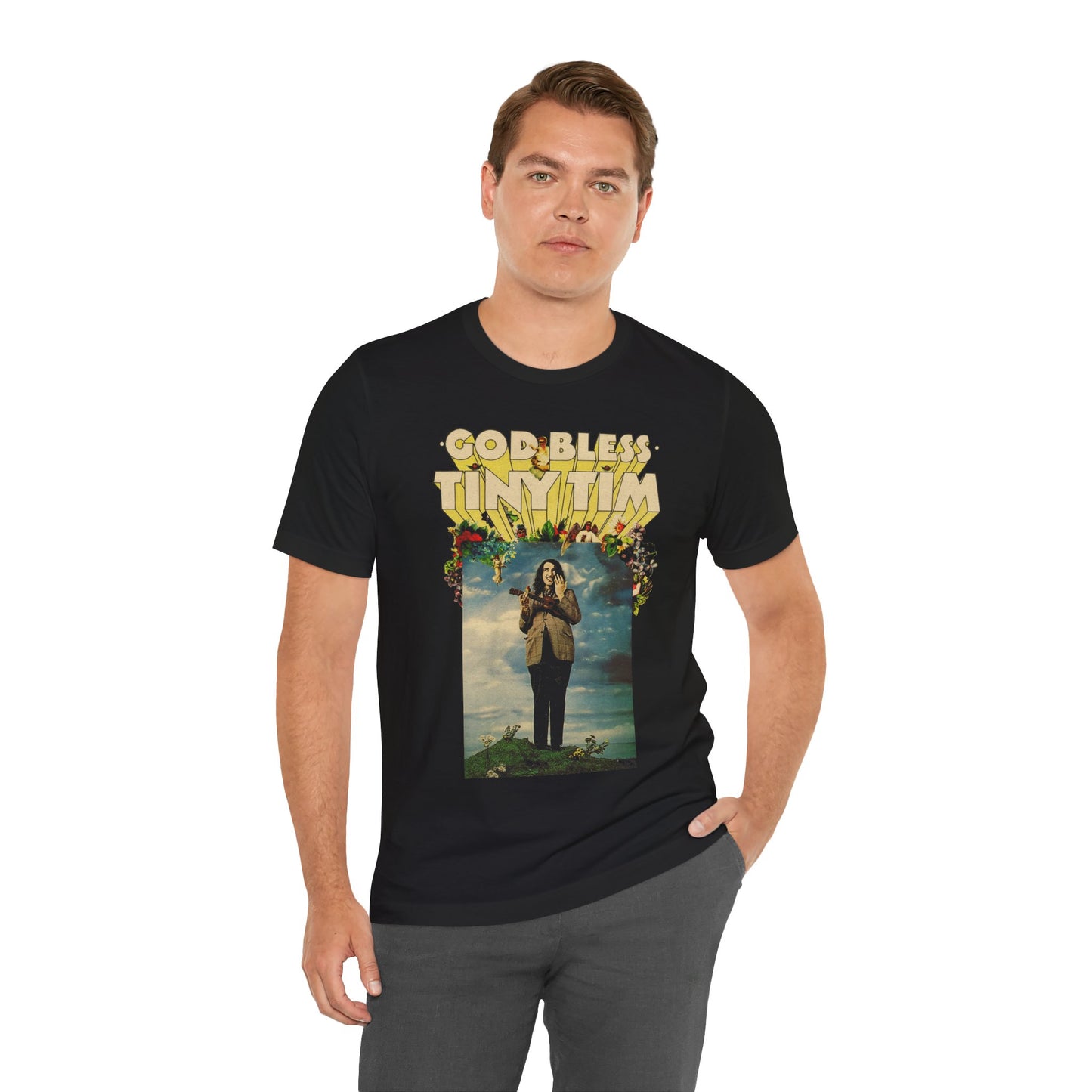 Tiny Tim (Replica God Bless Tiny Tim Promo Shirt/1968 Tiny Tim Shirt)