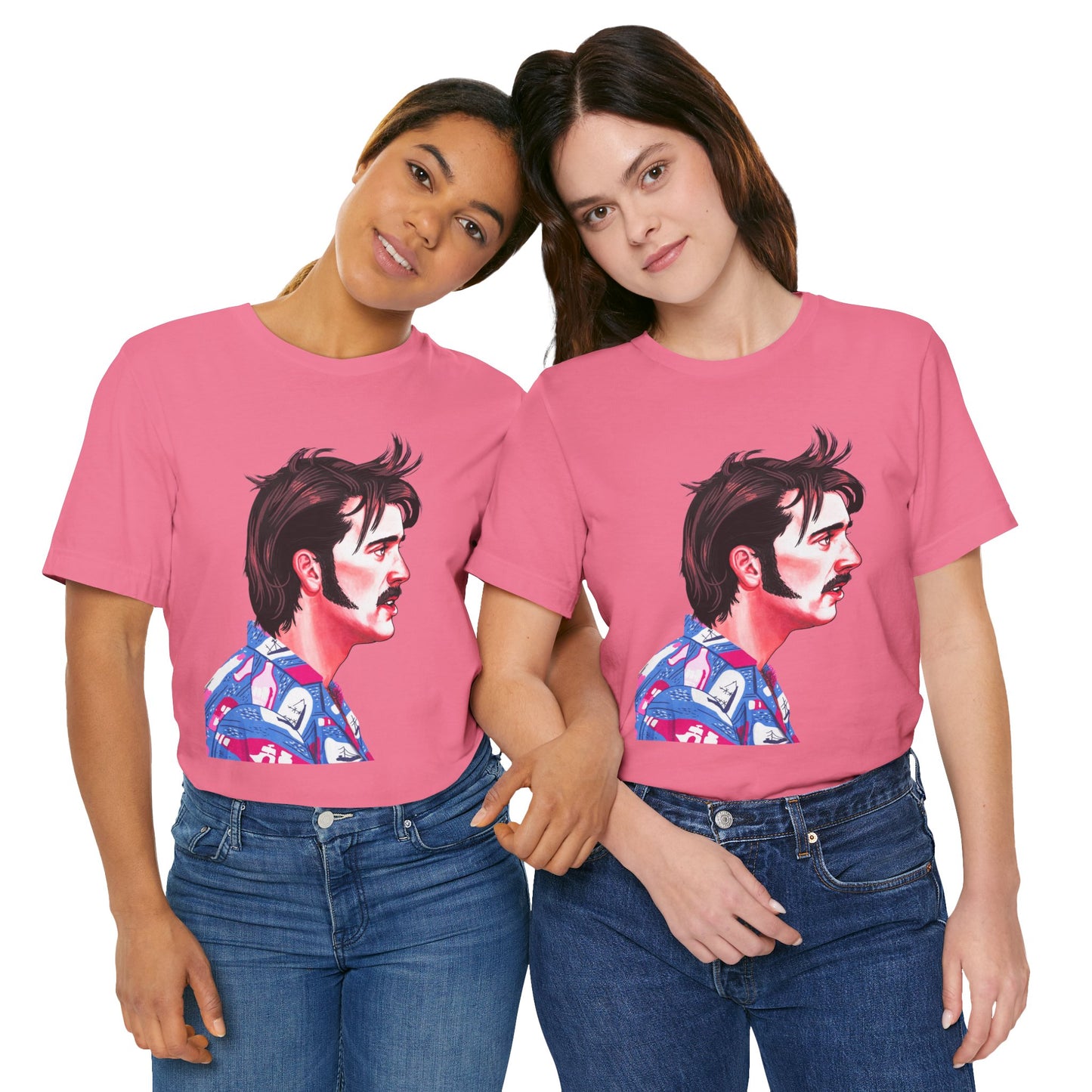 H.I. "Hi" McDunnough (Nicolas Cage/Raising Arizona/Graphic Profile with Vintage Print Effect))