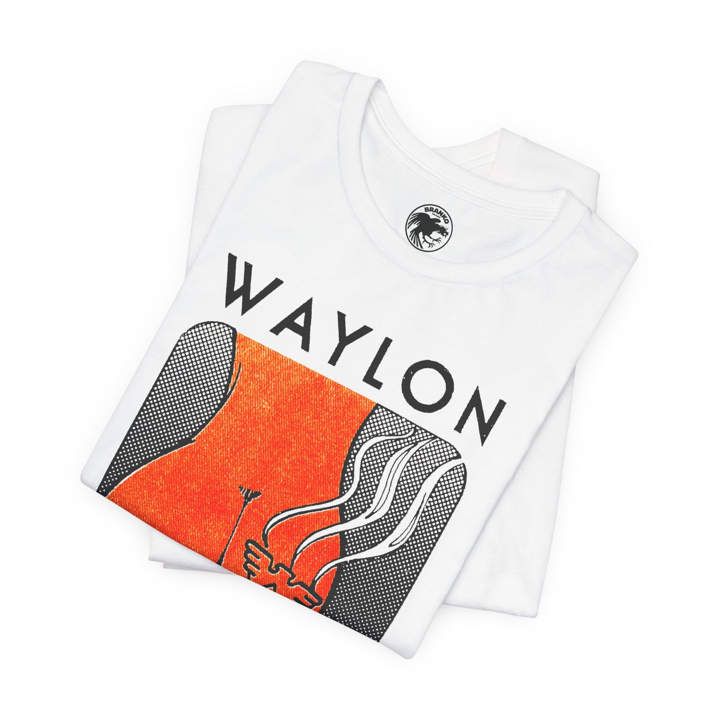 Waylon Jennings (Backstage Pass Graphic/Waylon Jennings Tour Shirt)