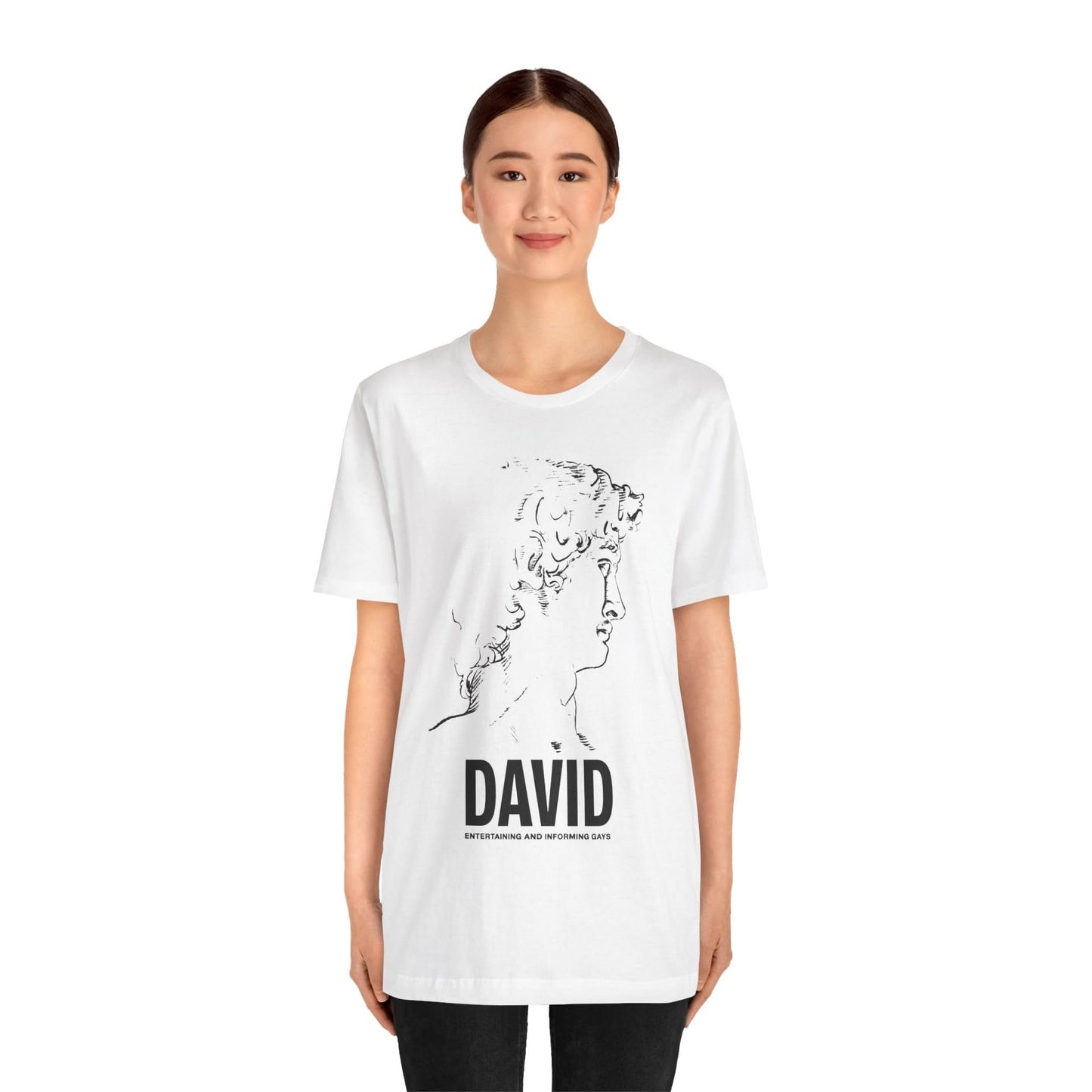 David Magazine (Gay Magazine/Replica Promo Shirt/Ran from 1970 until 1992/David Magazine Florida)