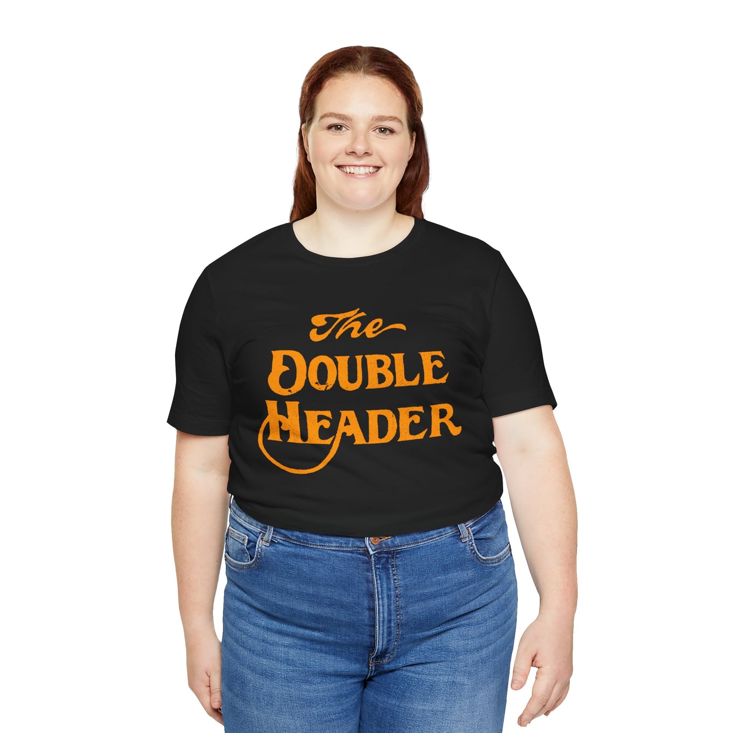 The Double Header (Historic Seattle Gay Bar/1934-2015/Logo with Vintage Print Effect)