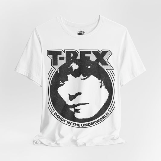 T.Rex (Replica Dandy in the Underworld Promo Shirt/Marc Bolan Shirt/T. Rex Shirt/Glam Rock)